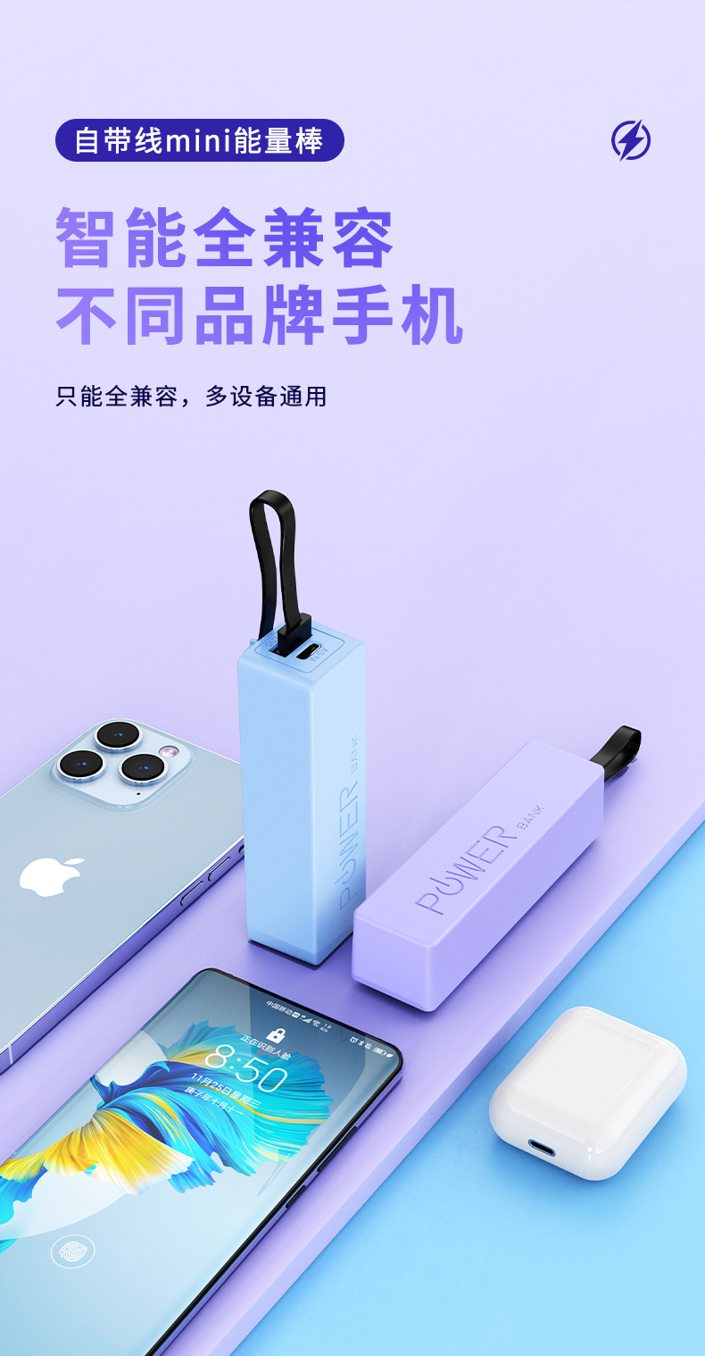 Potable Power Bank YWPB005 detail view