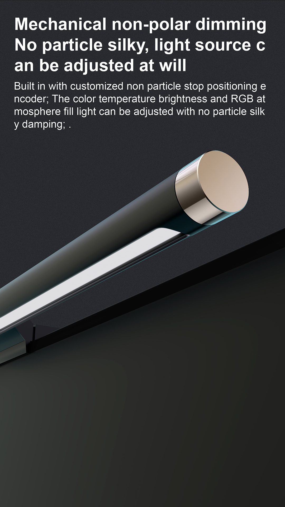 Monitor Light Bar YWD008 detail view