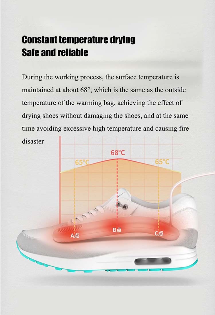 Shoe Dryer YWA003 detail view